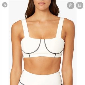 WeWoreWhat Corset Top - white size small